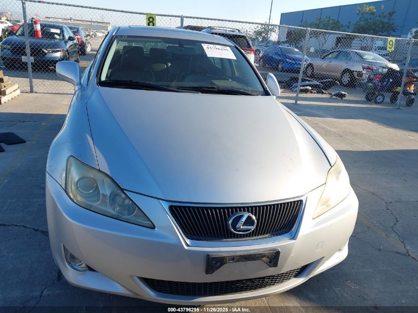 2007 Lexus Is 250 VIN: JTHBK262072055746 Lot: 43796295