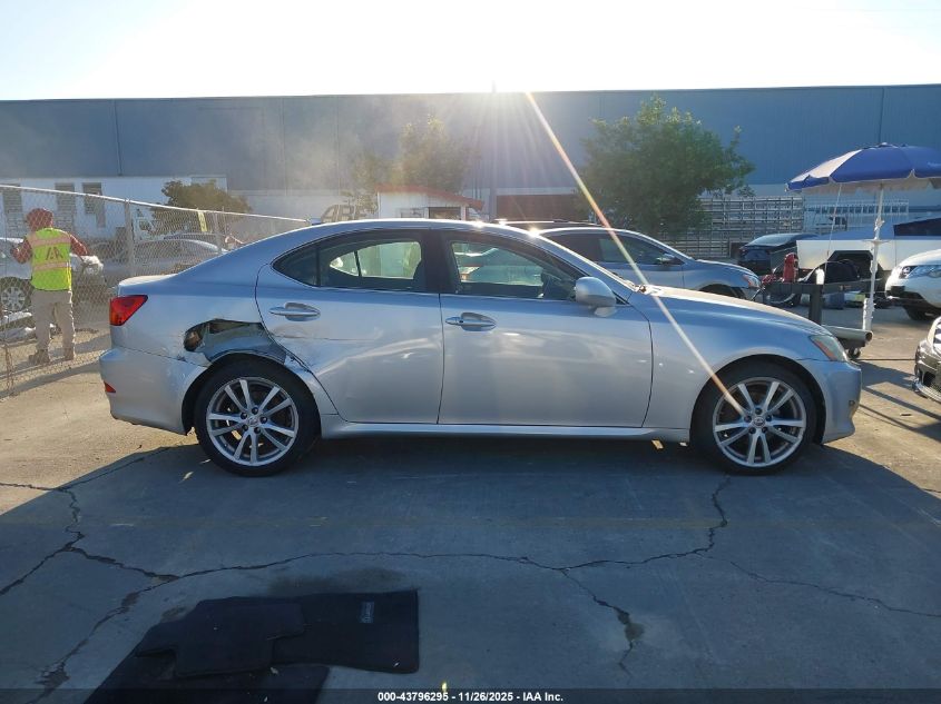 2007 Lexus Is 250 VIN: JTHBK262072055746 Lot: 43796295