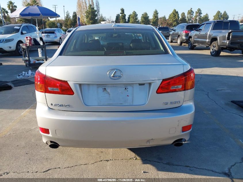 2007 Lexus Is 250 VIN: JTHBK262072055746 Lot: 43796295