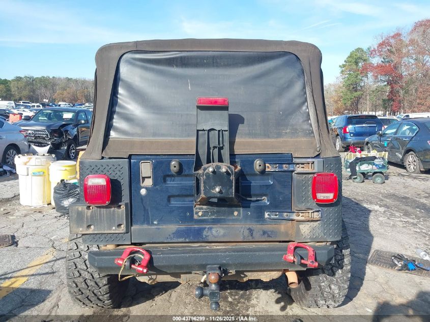 2006 Jeep Wrangler X VIN: 1J4FA39S86P720380 Lot: 43796299