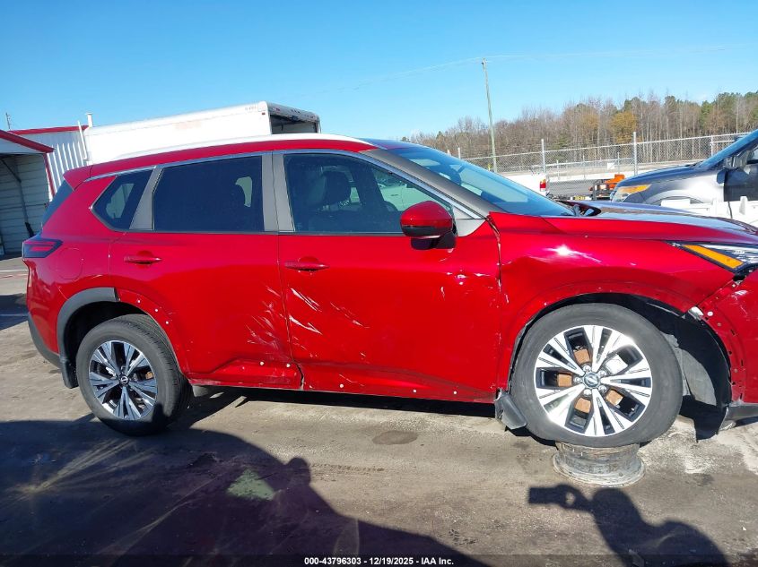 2023 Nissan Rogue Sv Fwd VIN: 5N1BT3BA6PC671765 Lot: 43796303