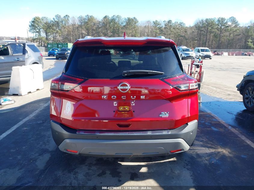 2023 Nissan Rogue Sv Fwd VIN: 5N1BT3BA6PC671765 Lot: 43796303