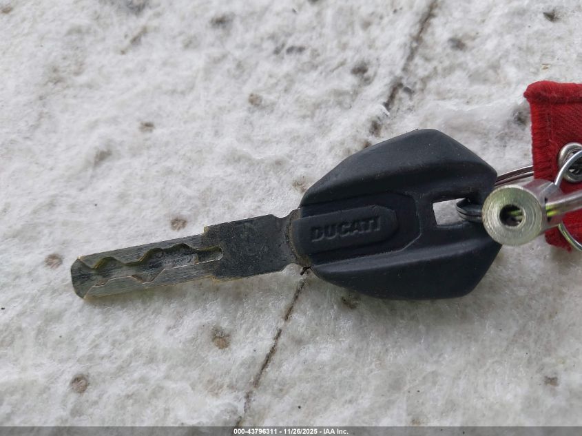 2012 Ducati Monster 696 VIN: ZDM1RADN2CB053219 Lot: 43796311