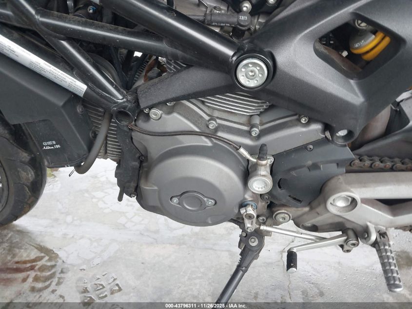 2012 Ducati Monster 696 VIN: ZDM1RADN2CB053219 Lot: 43796311