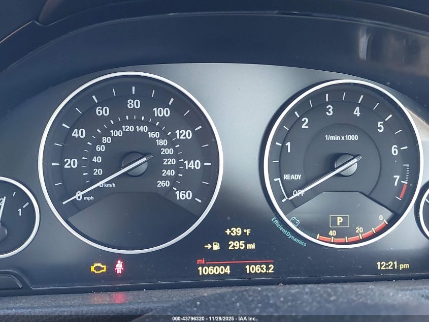 2015 BMW 320I xDrive VIN: WBA3C3G58FNS73171 Lot: 43796320