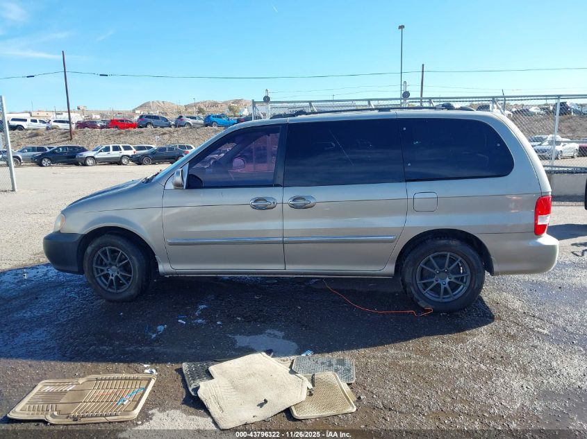 2005 Kia Sedona Ex/Lx VIN: KNDUP132356711549 Lot: 43796322