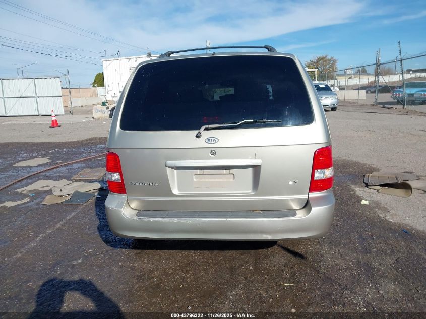 2005 Kia Sedona Ex/Lx VIN: KNDUP132356711549 Lot: 43796322