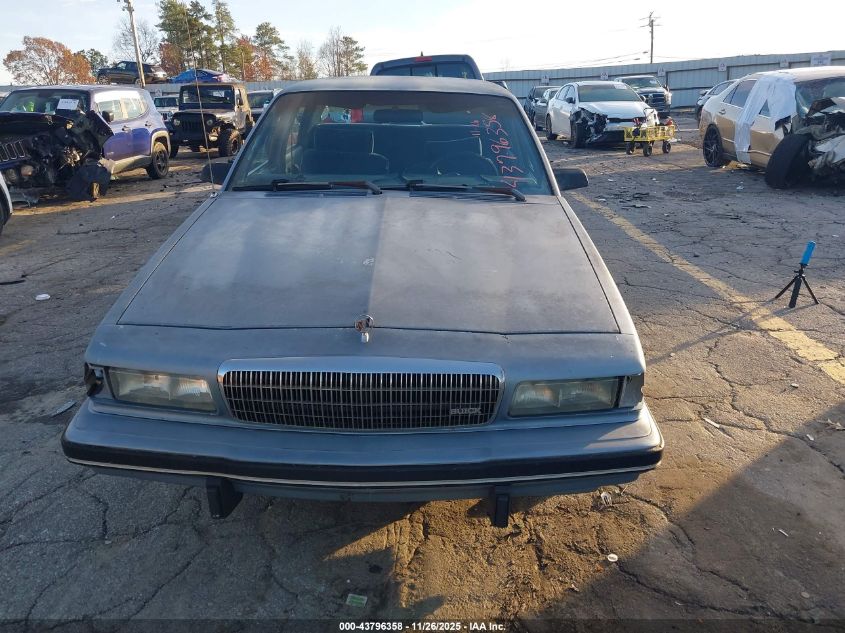 1992 Buick Century Special VIN: 3G4AG54N2NS621321 Lot: 43796358