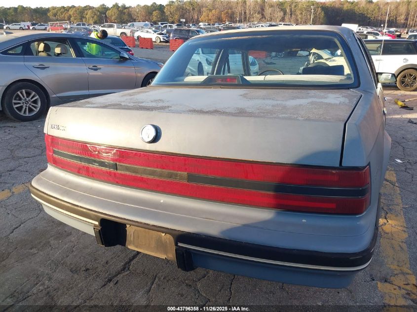 1992 Buick Century Special VIN: 3G4AG54N2NS621321 Lot: 43796358