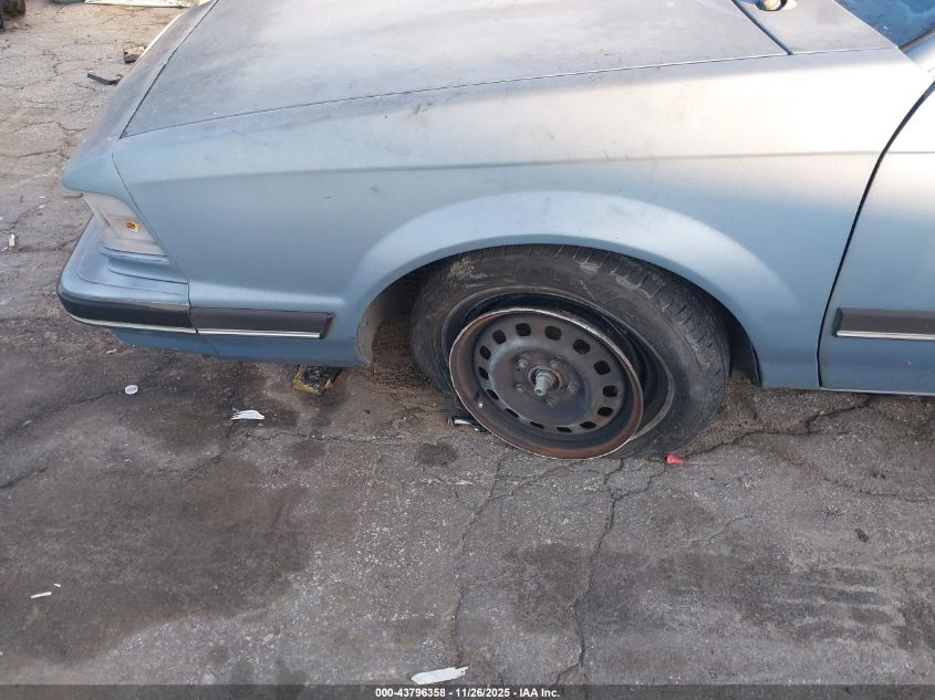 1992 Buick Century Special VIN: 3G4AG54N2NS621321 Lot: 43796358