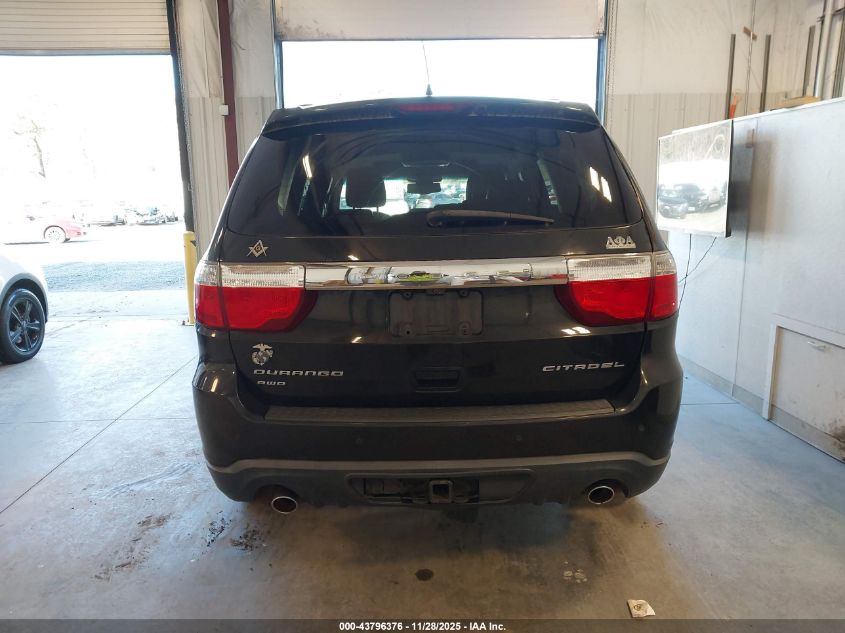 2011 Dodge Durango Citadel VIN: 1D4SE5GT1BC648765 Lot: 43796376