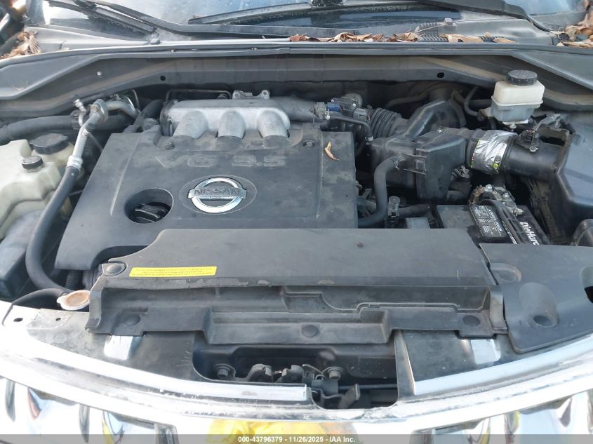 2007 Nissan Murano Sl VIN: JN8AZ08W37W632912 Lot: 43796379