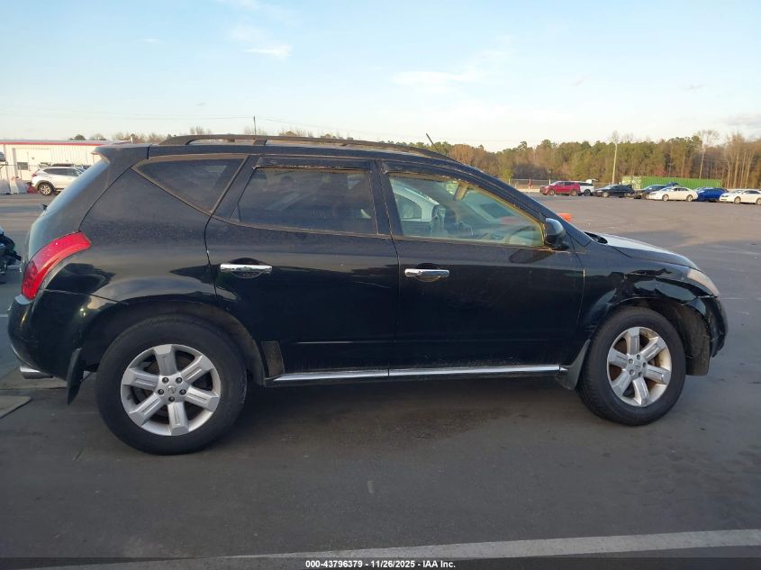 2007 Nissan Murano Sl VIN: JN8AZ08W37W632912 Lot: 43796379