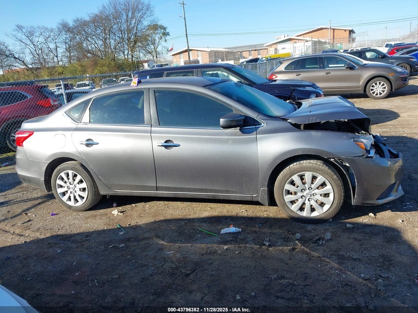 2019 Nissan Sentra S VIN: 3N1AB7AP2KY446505 Lot: 43796382