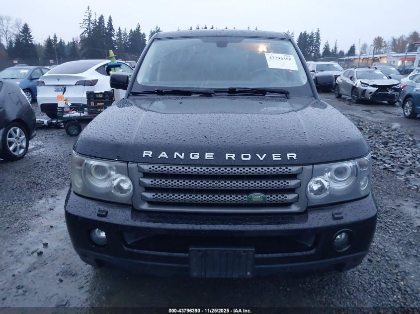 2008 Land Rover Range Rover Sport Hse VIN: SALSF25478A120181 Lot: 43796390