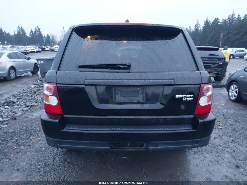 2008 Land Rover Range Rover Sport Hse VIN: SALSF25478A120181 Lot: 43796390