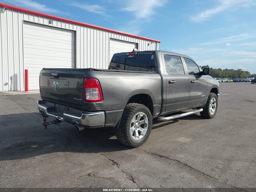 Vin: 1c6srfft8kn877013, lot: 44291838, ram 1500 big horn/lone star  4x4 5'7 box 20194