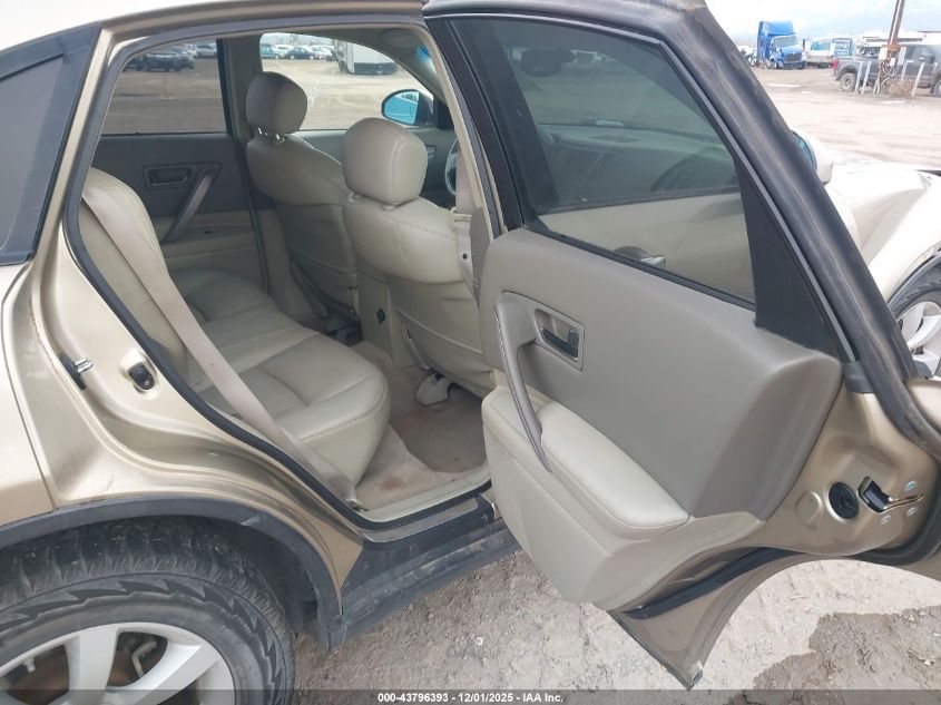 2005 Infiniti Fx35 VIN: JNRAS08W15X215327 Lot: 43796393