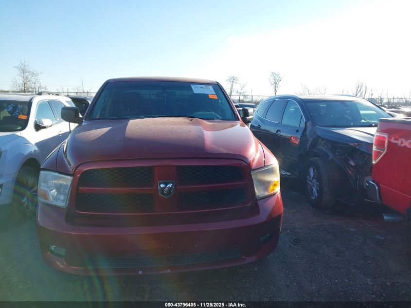 2012 Ram 1500 St VIN: 1C6RD7FT4CS284657 Lot: 43796405
