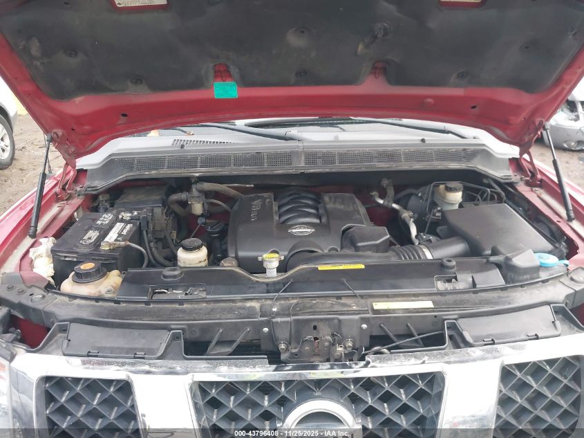 2005 Nissan Titan Se VIN: 1N6BA06A35N574847 Lot: 43796408