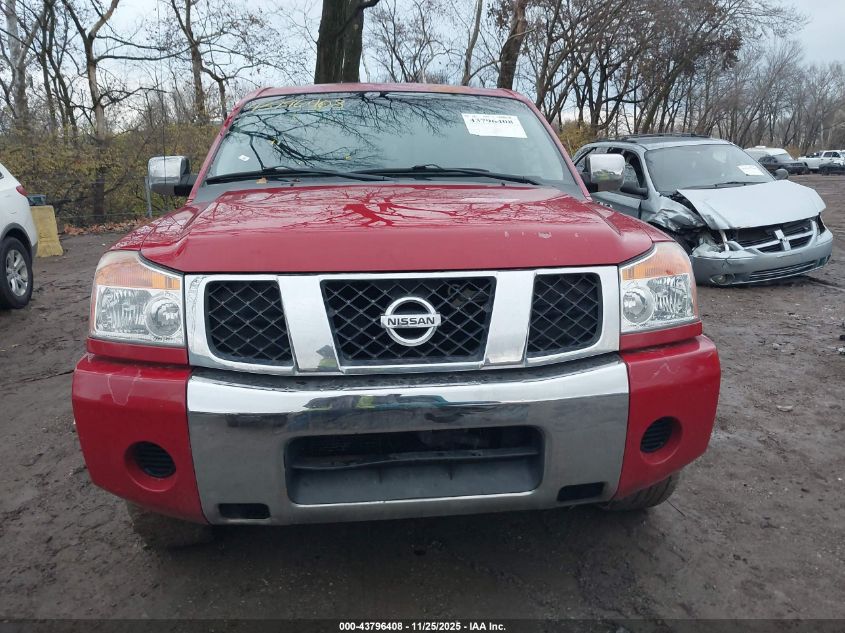 2005 Nissan Titan Se VIN: 1N6BA06A35N574847 Lot: 43796408