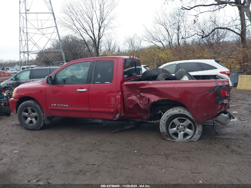2005 Nissan Titan Se VIN: 1N6BA06A35N574847 Lot: 43796408