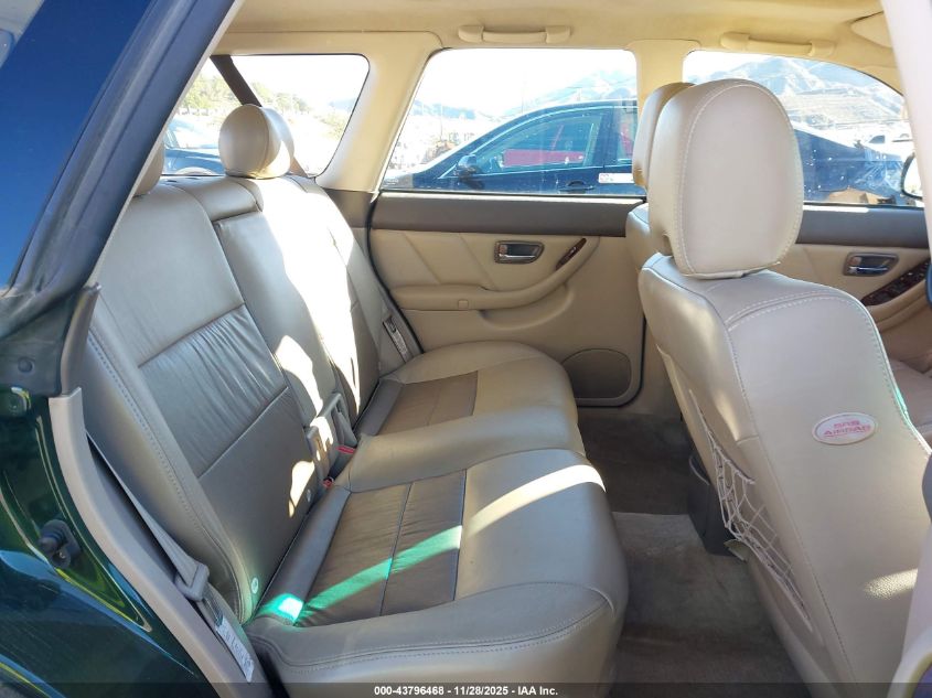 2001 Subaru Outback H6-3.0 VIN: 4S3BH806517657969 Lot: 43796468