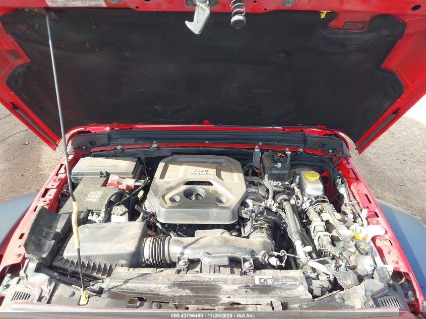 2019 Jeep Wrangler Unlimited Sport S 4X4 VIN: 1C4HJXDN2KW577899 Lot: 43796480