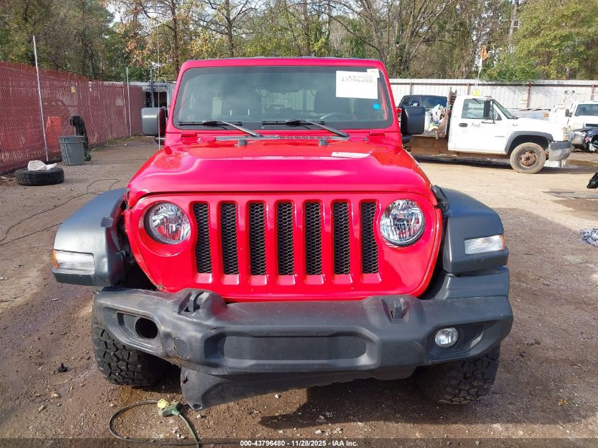 2019 Jeep Wrangler Unlimited Sport S 4X4 VIN: 1C4HJXDN2KW577899 Lot: 43796480