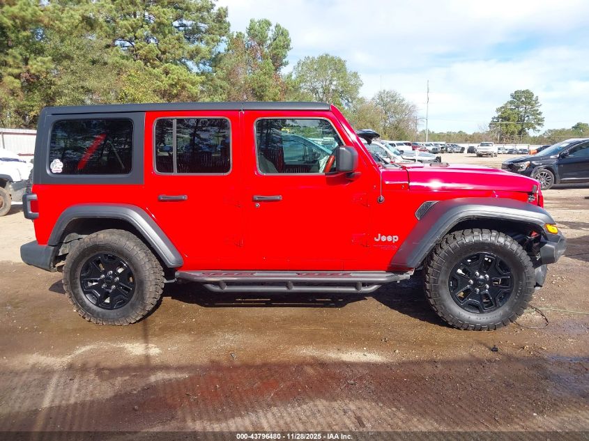 2019 Jeep Wrangler Unlimited Sport S 4X4 VIN: 1C4HJXDN2KW577899 Lot: 43796480
