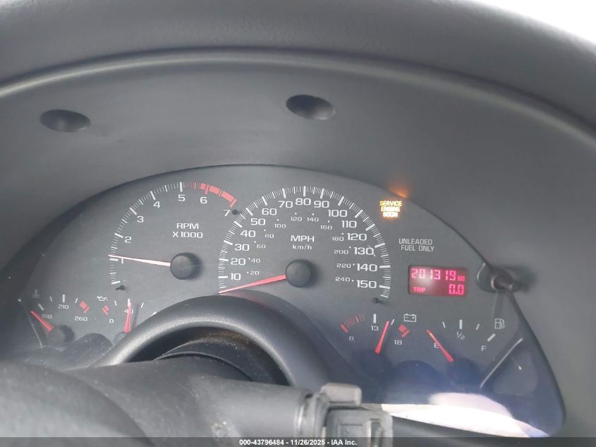 1997 Chevrolet Camaro Ss VIN: 2G1FP32P6V2110373 Lot: 43796484