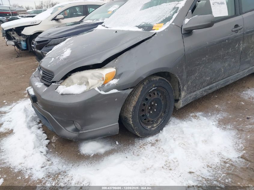 2008 Toyota Matrix Xr VIN: 2T1KR32E48C703613 Lot: 43796486