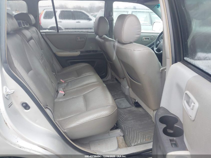 2004 Toyota Highlander V6 VIN: JTEEP21AX40045422 Lot: 43796494