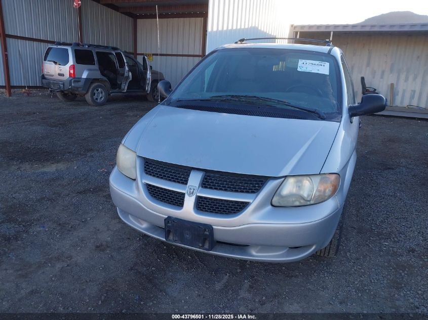 2003 Dodge Grand Caravan Se VIN: 1D4GP243X3B170839 Lot: 43796501