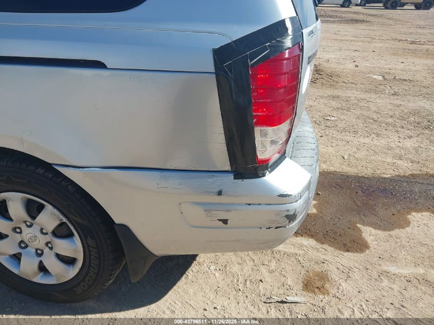 2008 Hyundai Entourage Gls/Limited VIN: KNDMC233586050671 Lot: 43796511