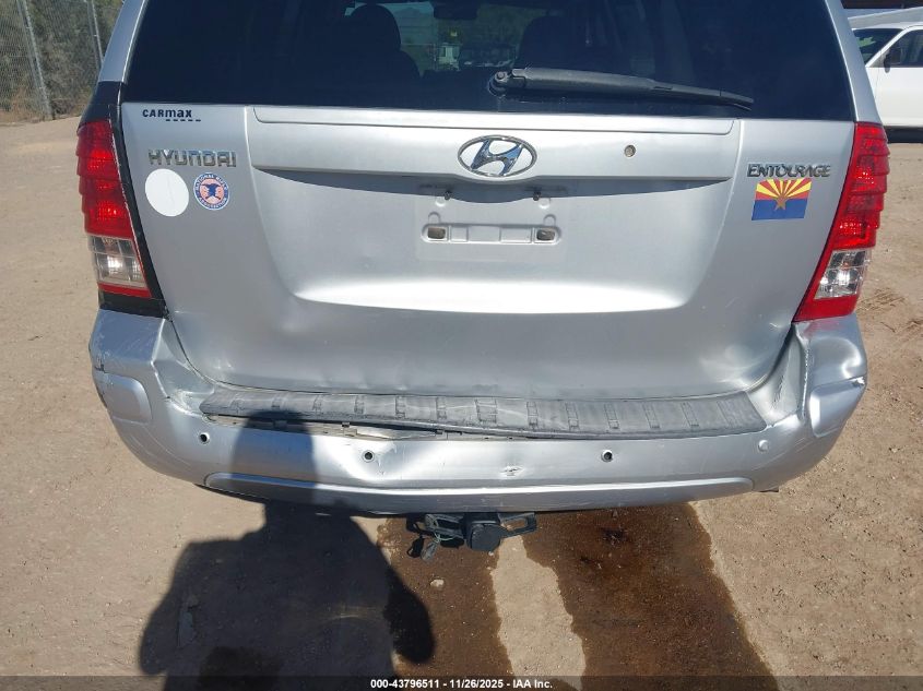 2008 Hyundai Entourage Gls/Limited VIN: KNDMC233586050671 Lot: 43796511