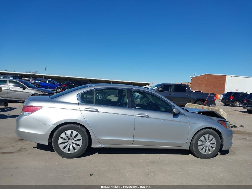 2008 Honda Accord 2.4 Lx VIN: JHMCP26308C025995 Lot: 43796552