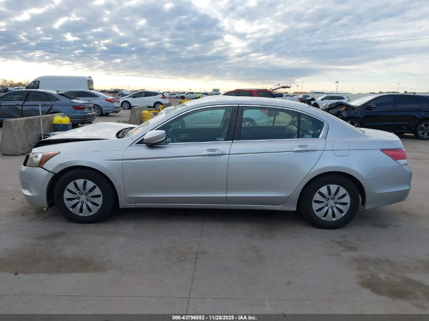 2008 Honda Accord 2.4 Lx VIN: JHMCP26308C025995 Lot: 43796552