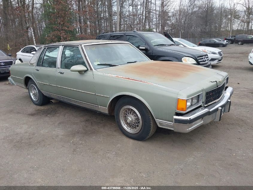 1986 Chevrolet Caprice Classic