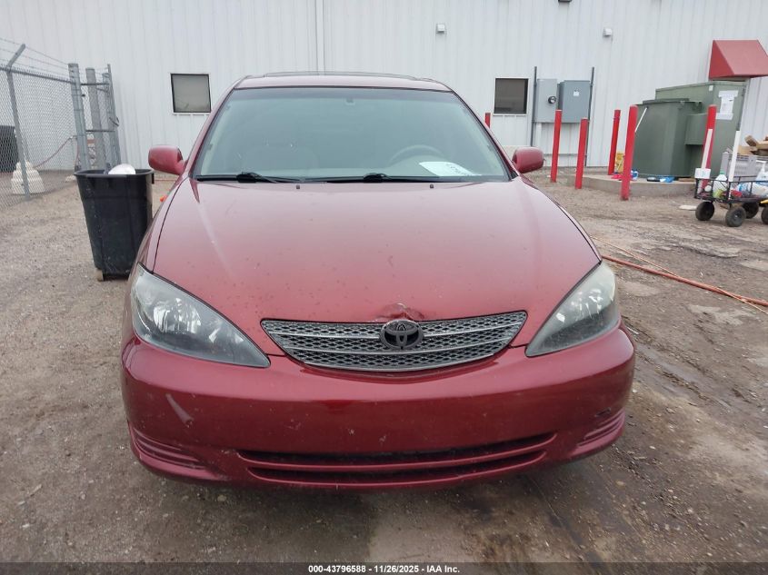 2004 Toyota Camry Le V6 VIN: 4T1BF32K64U077411 Lot: 43796588