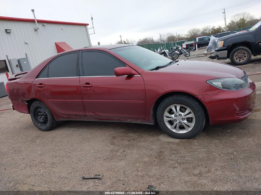 2004 Toyota Camry Le V6 VIN: 4T1BF32K64U077411 Lot: 43796588