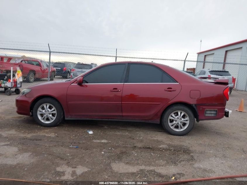 2004 Toyota Camry Le V6 VIN: 4T1BF32K64U077411 Lot: 43796588