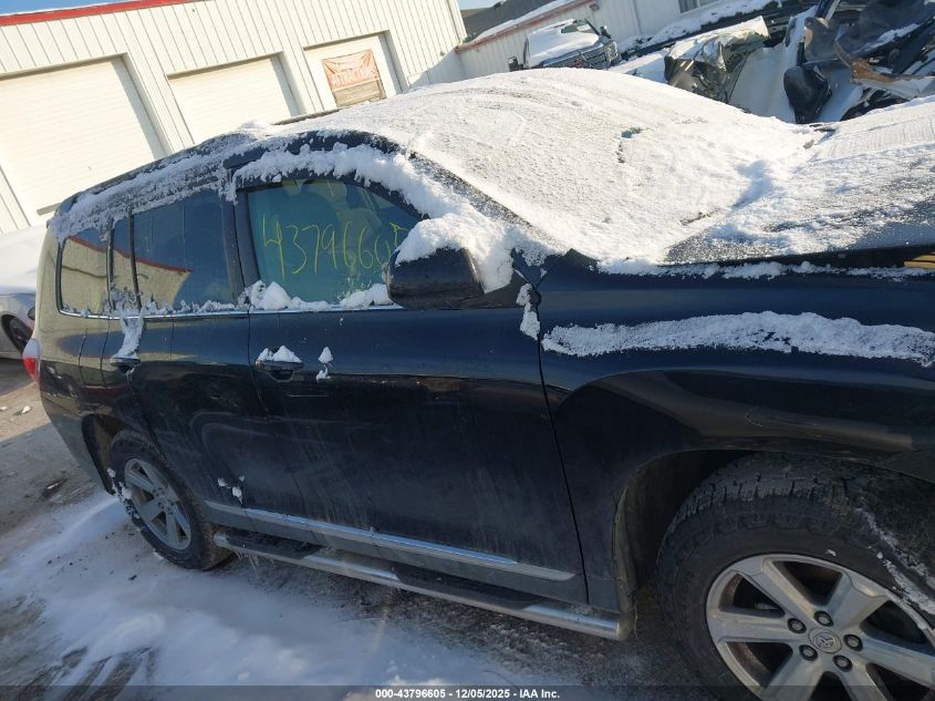 2011 Toyota Highlander Base V6 VIN: 5TDZK3EH0BS032982 Lot: 43796605