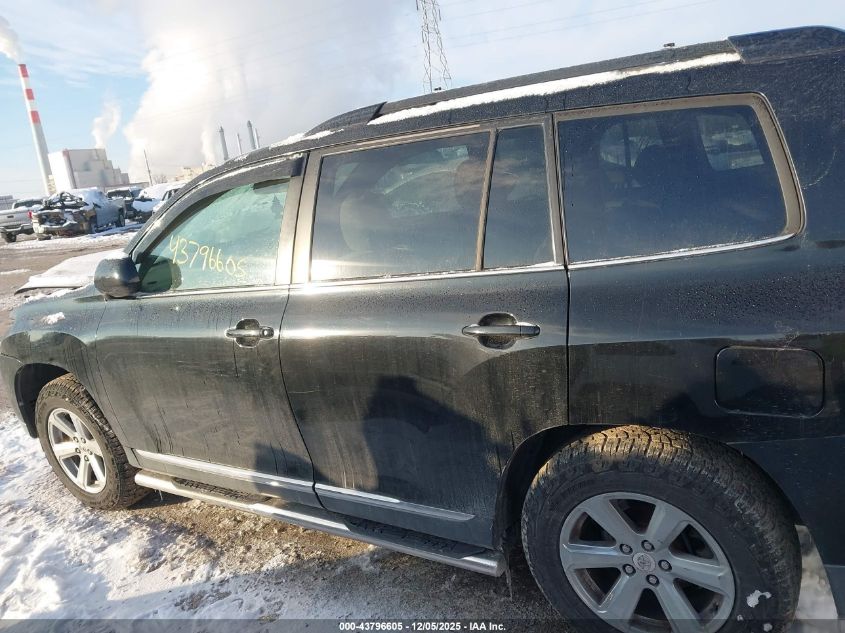 2011 Toyota Highlander Base V6 VIN: 5TDZK3EH0BS032982 Lot: 43796605