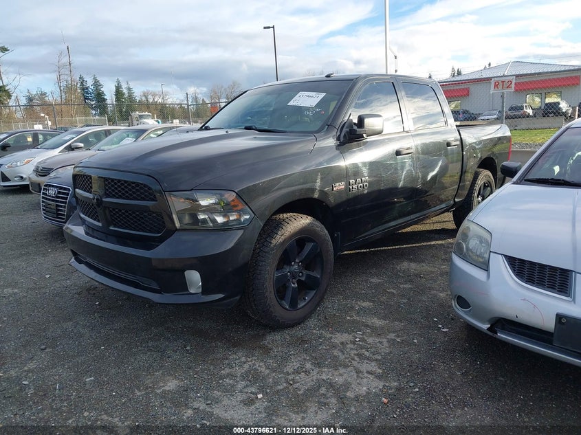Vin: 3c6rr6kt1gg209672, lot: 44292068, ram 1500 express 20162