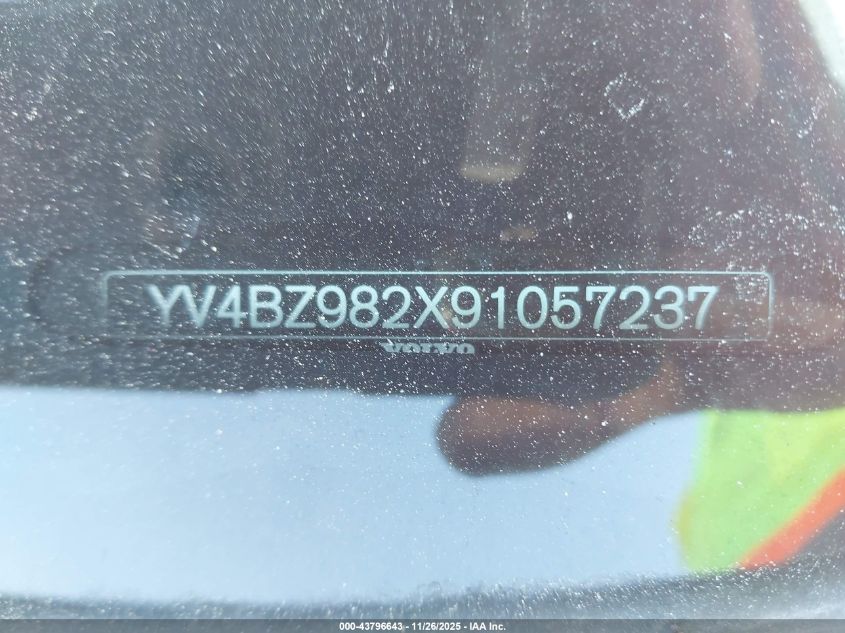 2009 Volvo Xc70 3.2 VIN: YV4BZ982X91057237 Lot: 43796643