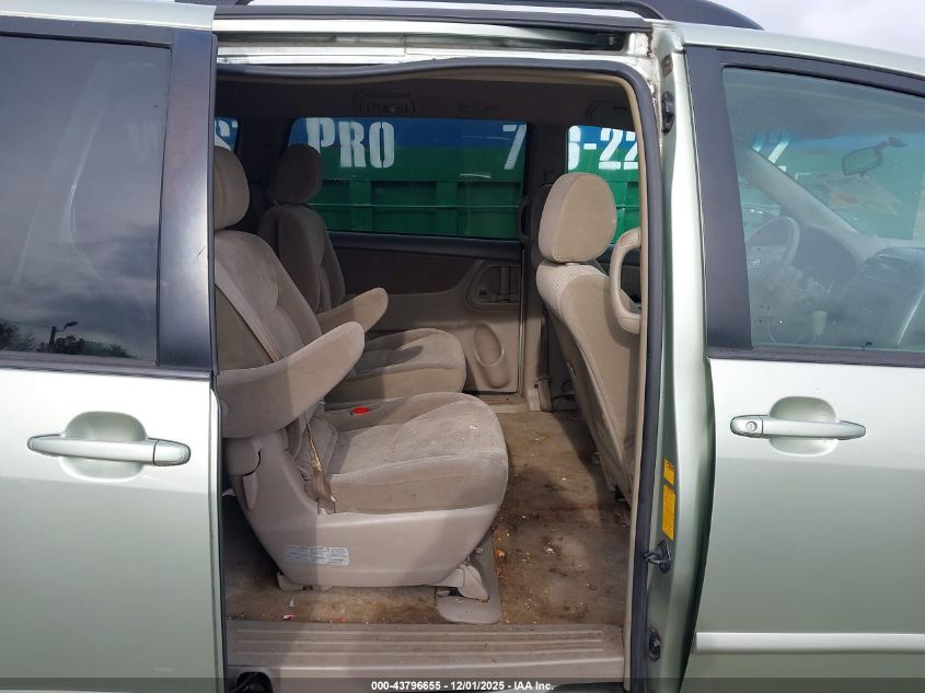 2006 Toyota Sienna Le VIN: 5TDZA23CX6S547885 Lot: 43796655