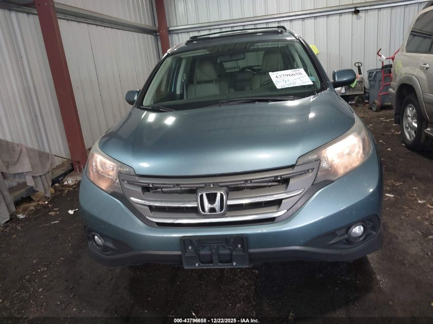 2013 Honda Cr-V Ex-L VIN: 5J6RM3H76DL037034 Lot: 43796658