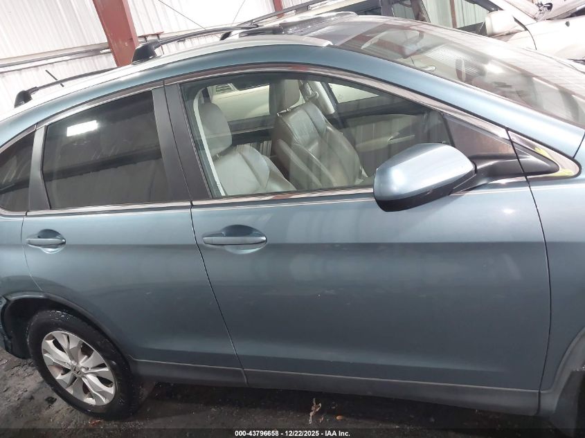 2013 Honda Cr-V Ex-L VIN: 5J6RM3H76DL037034 Lot: 43796658