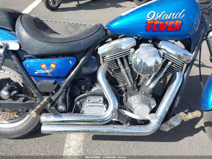 1991 Harley-Davidson Fxlr VIN: 1HD1ELL18MY116760 Lot: 43796681